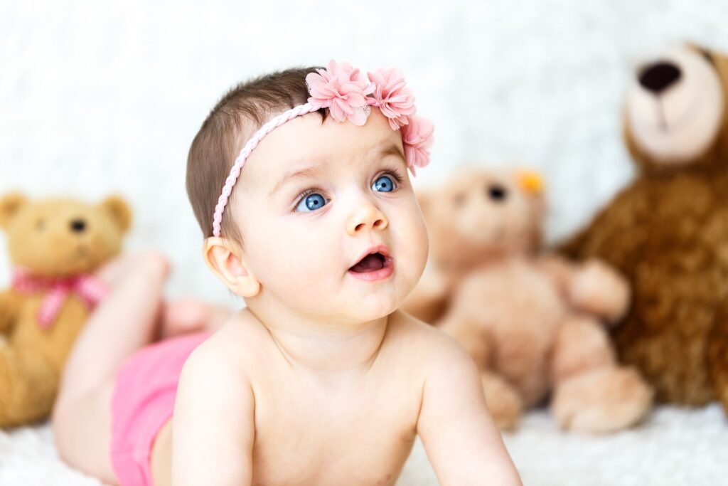 corecție strabism, ochelari bebe,